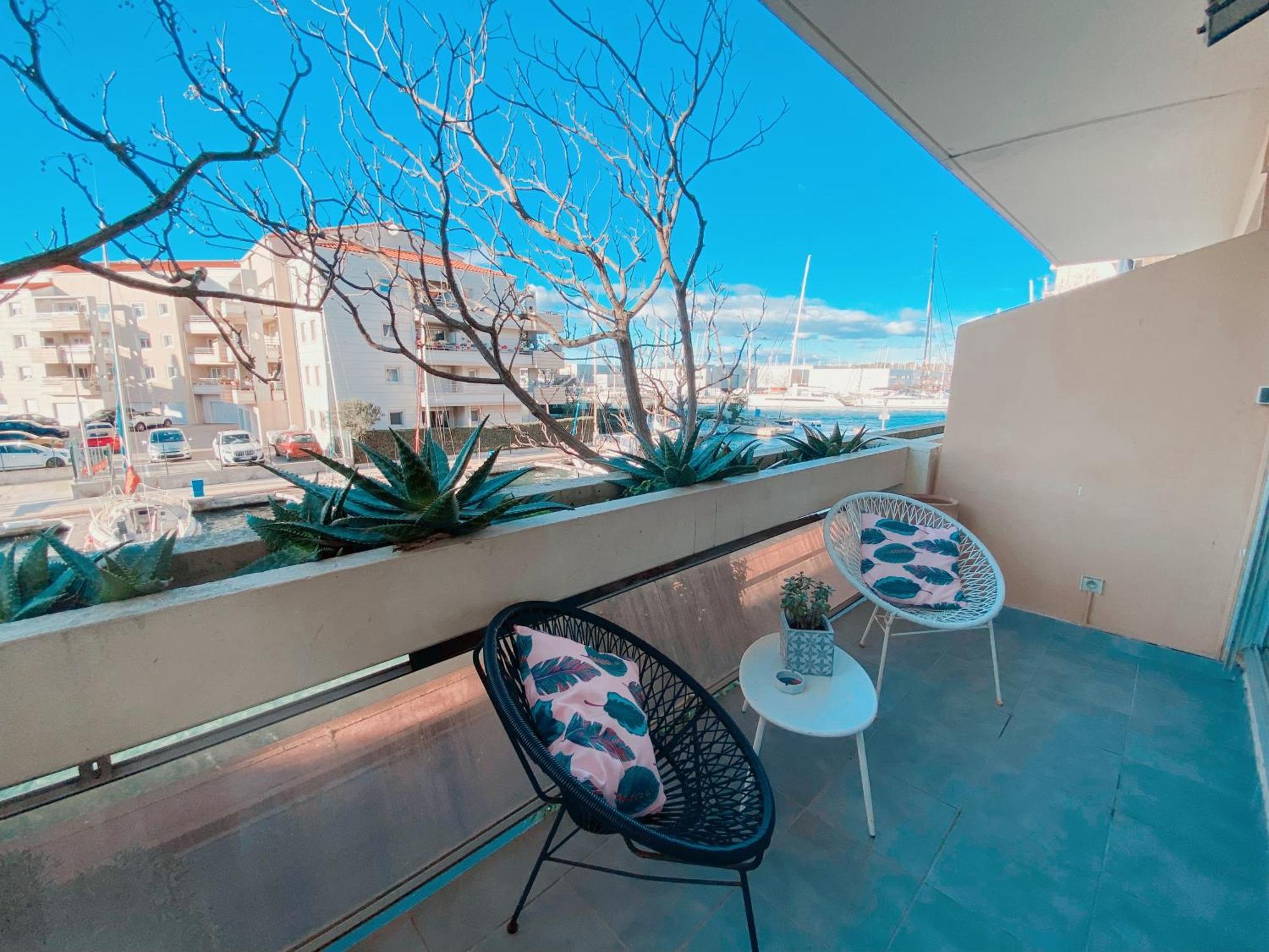 Appartamento Superbe T2 Au Calme Avec Balcon Sur La Marina - 10 Canet-en-Roussillon Esterno foto